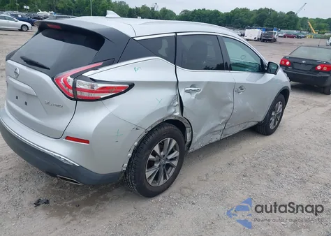 2017 Nissan Murano Sl from USA, damaged, VIN 5N1AZ2MH2HN177892